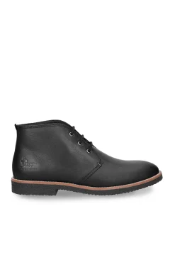 Panama Jack Botas|Botins-Botim de homem em pele napa Preto