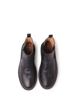 Toni Pons Botins-Botim de pele preto