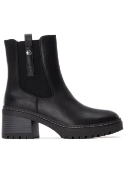 XTI Botas|Botins-Botim tipo chelsea Preto