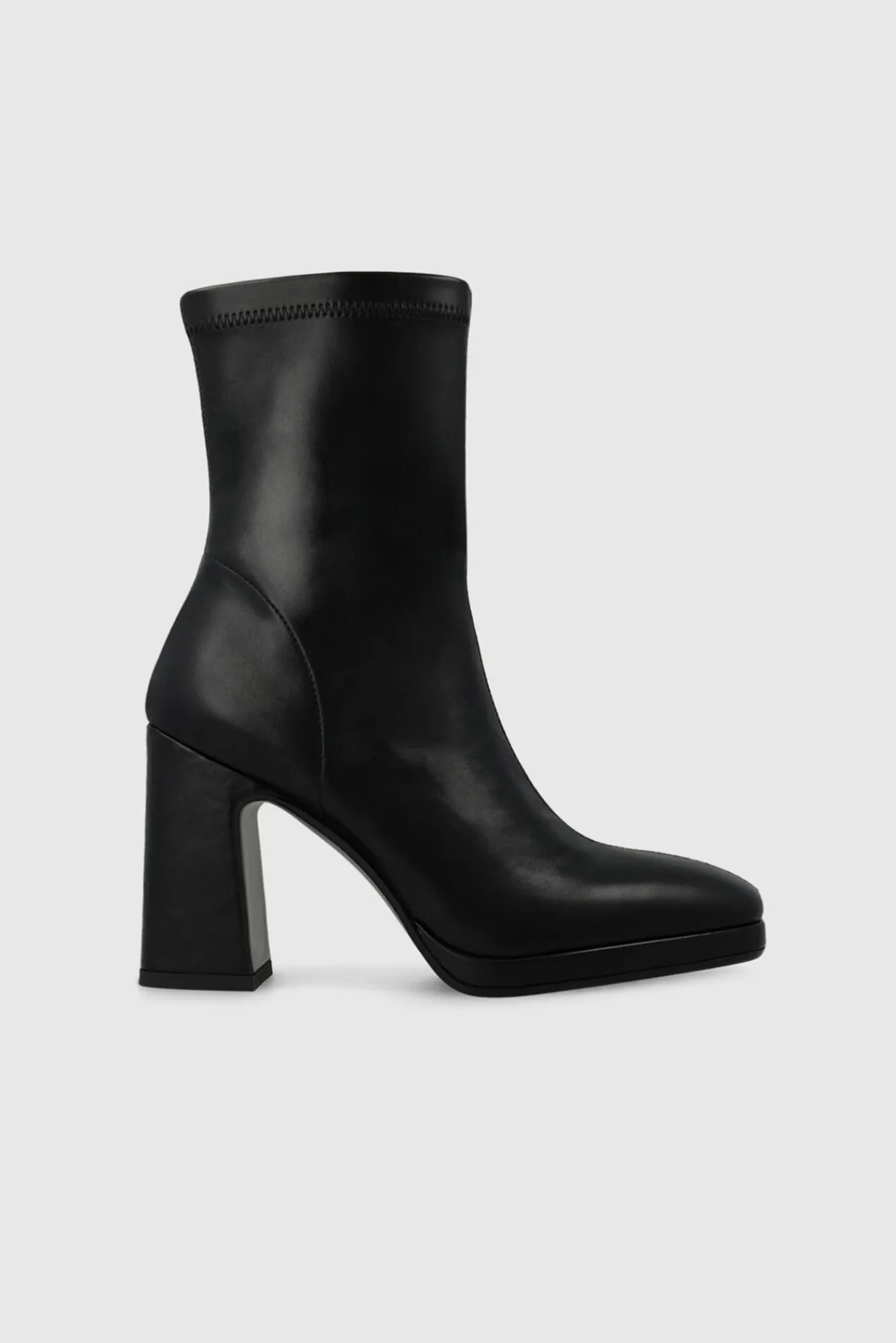 Lodi Saltos|Botins-Botins de camurça com salto Preto