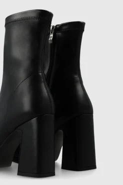 Lodi Saltos|Botins-Botins de camurça com salto Preto