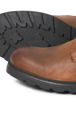 Jack & Jones Botas-Botins de cano alto de couro estampado