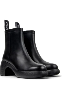 Camper Botas-Botins de couro preto