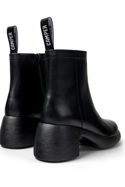 Camper Botas-Botins de couro preto