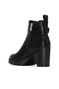 XTI Botas|Botins-Botins de salto estilo Chelsea Preto