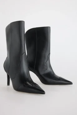 Slowlove Botins-Botins de salto fino Preto