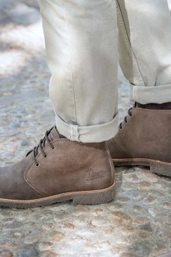 Panama Jack Botins-Botins masculina Cinzento