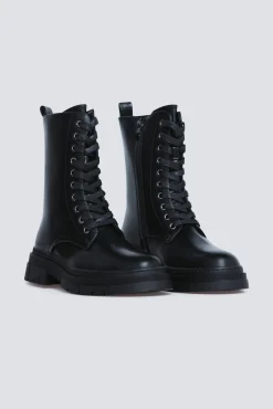 Springfield Botas|Botins-Botins militares com cadarço preto