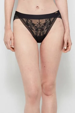 Gisela Roupa Interior-Braguita clásica sin costuras preto