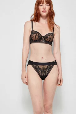 Gisela Roupa Interior-Braguita clásica sin costuras preto