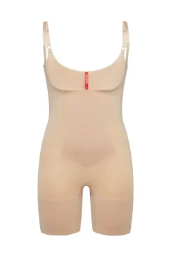 Spanx Roupa Interior-Braguita faja reductora escote nude cru