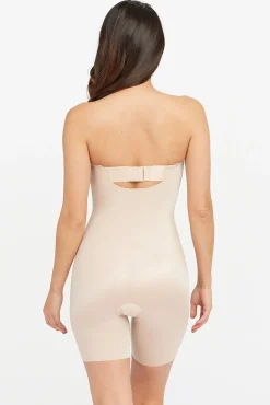 Spanx Roupa Interior-Braguita faja reductora palabra de honor beige cru