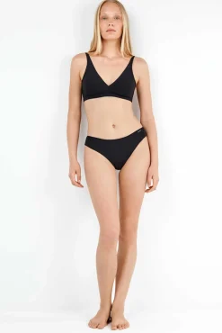 Gisela Roupa Interior-Braguita midi con galón de encaje y camales preto