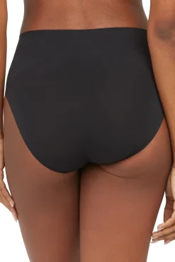 Spanx Roupa Interior-Braguita moldeadora invisible negra preto