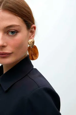 Lola Casademunt Joalharia E Bijuteria-Brincos combinados Castanho