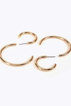 Lola Casademunt Joalharia E Bijuteria-Brincos em espiral Dourado