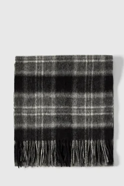 Selected Cachecóis-Cachecol 100% lã RWS. Cinzento