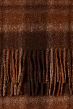 Selected Cachecóis-Cachecol 100% lã RWS. Castanho