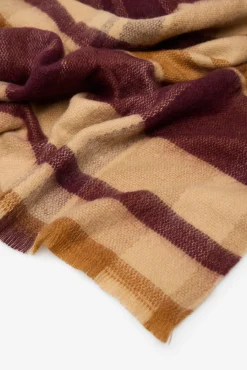 Cortefiel Cachecol-Cachecol aos quadrados Multicolorido