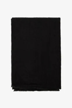 Cortefiel Cachecol-Cachecol básico de malha lisa Preto