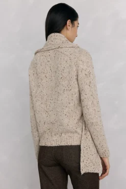 Pedro del Hierro Camisolas-Cachecol de camisola de fantasia Ecru