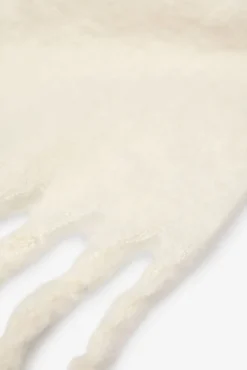 Cortefiel Cachecol-Cachecol de linhas cruzadas Ecru