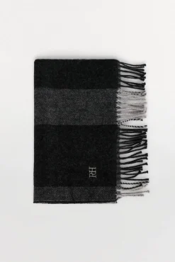 Pedro del Hierro Cachecóis-Cachecol de tecido Cizento