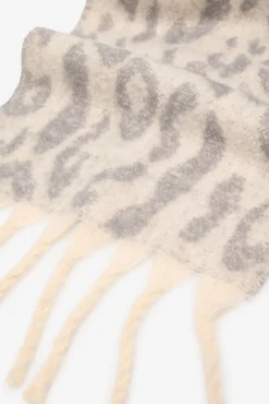 Cortefiel Cachecol-Cachecol grosso de oncinha Cinzento