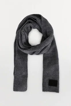 Pedro del Hierro Cachecóis-Cachecol malha Cizento