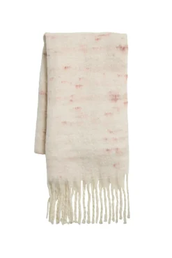 Vila Cachecol-Cachecol malhado com franjas Tostado