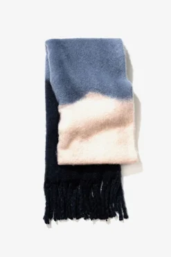 Vilanova Cachecol-Cachecol Tricolor Manta Azul