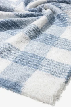 Vilanova Cachecol-Cachecol xadrez azul