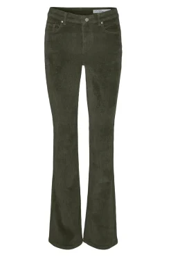 Vero Moda Jeans|Calças-Calça calça boca de sino Verde
