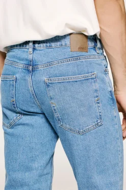 Selected Jeans|Calças-Calça calça Slim Fit Azul