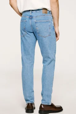 Selected Jeans|Calças-Calça calça Slim Fit Azul