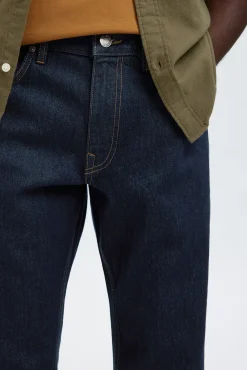 Selected Jeans|Calças-Calça calça Slim Fit Azul