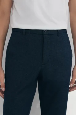 Pedro del Hierro Calças|Chinos-Calça calças chino confortável Azul