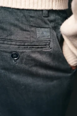 OOTO Calças|Chinos-Calça calças chino coordenada Azul