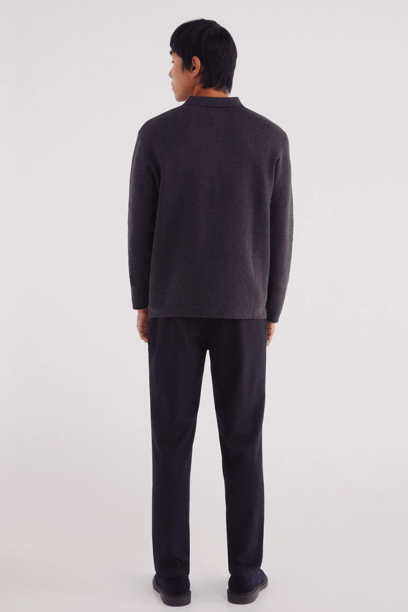 Springfield Calças|Chinos-Calça calças chino Paul Comfort Fit cinzento