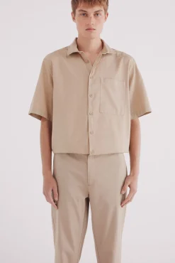 Springfield Calças|Chinos-Calça calças chino slim fit confortável cru