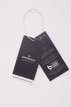 Springfield Calças|Chinos-Calça calças chino slim fit confortável cinzento