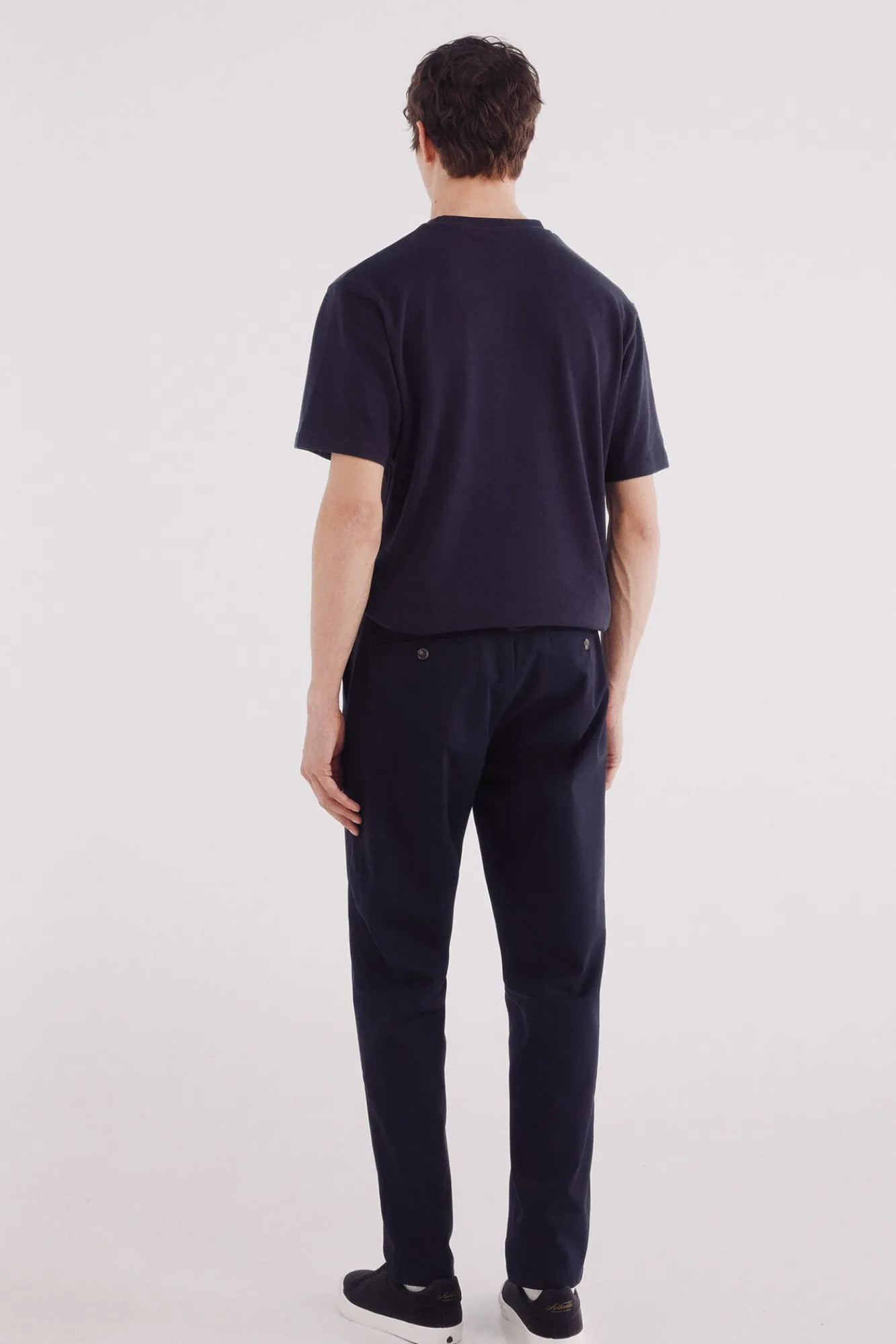 Springfield Calças|Chinos-Calça calças chino slim fit confortável azul