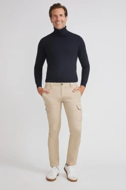 Street Monkey Calças-Calça cargo Tostado