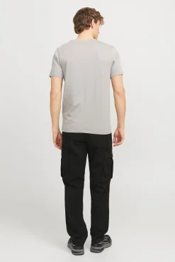 Jack & Jones Calças-Calça cargo com ajuste relaxado preto