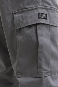 Jack & Jones Calças-Calça cargo com ajuste relaxado cinzento