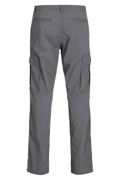 Jack & Jones Calças-Calça cargo com ajuste relaxado cinzento