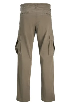 Jack & Jones Calças-Calça cargo com ajuste relaxado cinzento