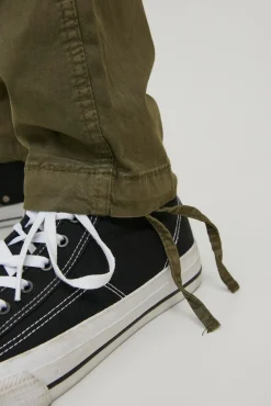 Jack & Jones Calças-Calça cargo de regular fit Verde