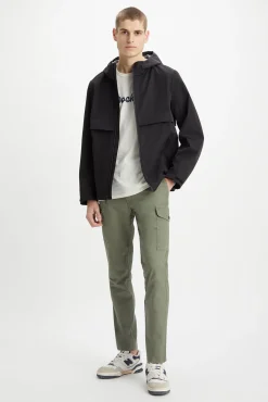 Dockers Calças-Calça cargo para homem slim cônica Verde