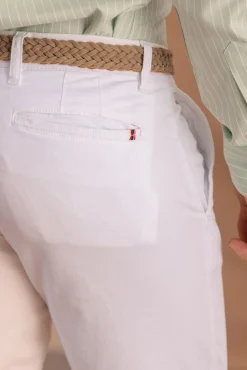 Celopman Jeans|Calças-Calça Chino Skinny branco